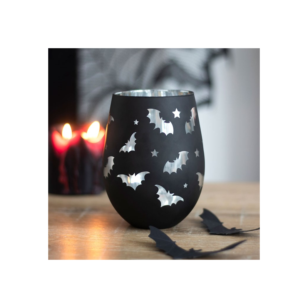 Bat Stemless Wine Glass