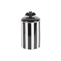Striped Bat Storage Jar